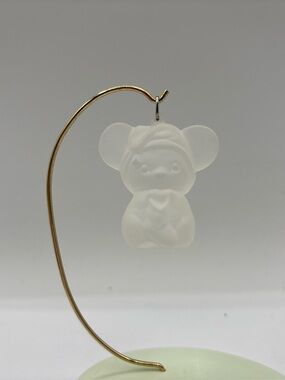 Hallmark Keepsake Ornament 1982 Vintage Frosted Images Acrylic